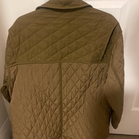 Frame Army Green Oxford Jacket - Picture 2 of 3
